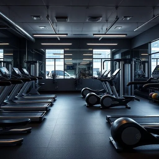 Further abstract visual representing gym's capabilities