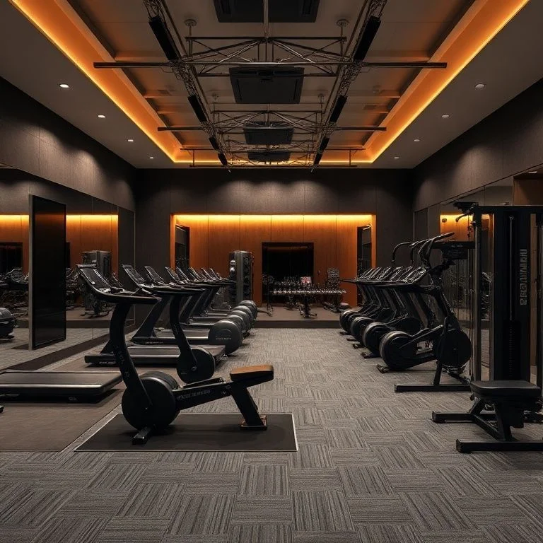 Abstract composition of light trails