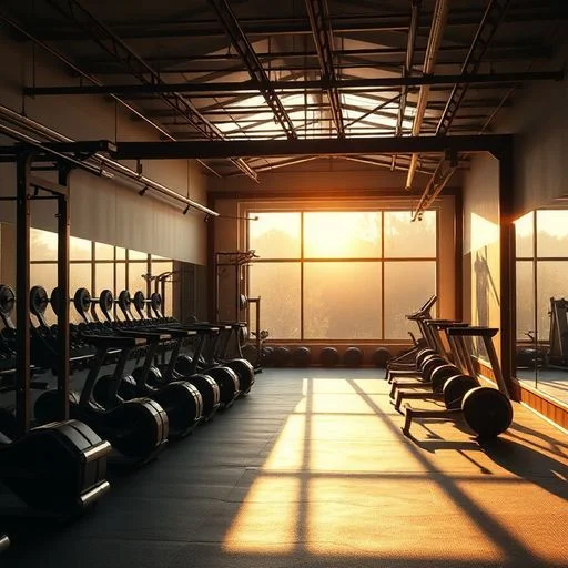 Abstract geometric shapes in motion